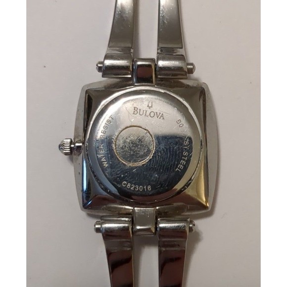 Women's Caravelle Bulova watch MOP Diamond - Picture 4 of 4